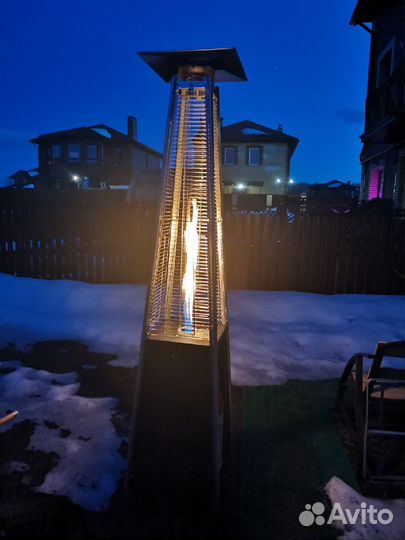 Уличный газовый обогреватель