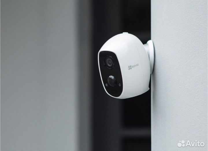 Полностью беспроводная Wi-Fi камера Ezviz C3A