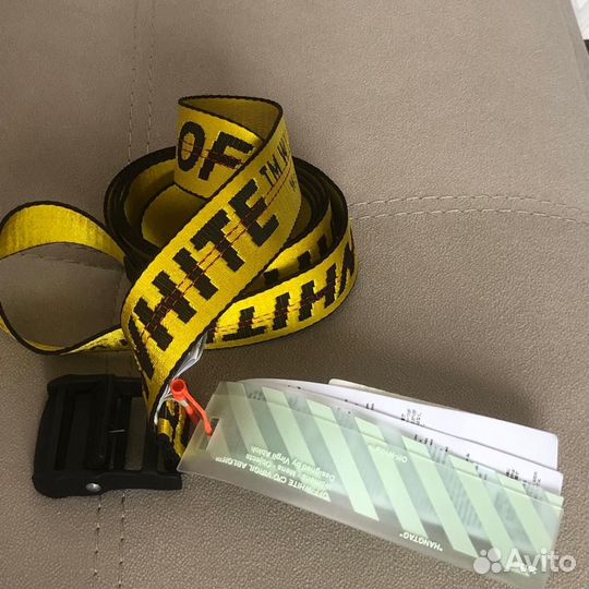 Новый ремень OFF-white