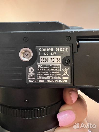 Зеркальный фотоаппарат canon 400D