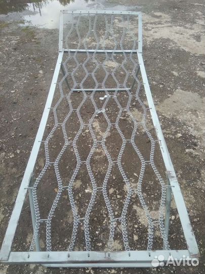 Кровать новая, походная, железная, раскладная