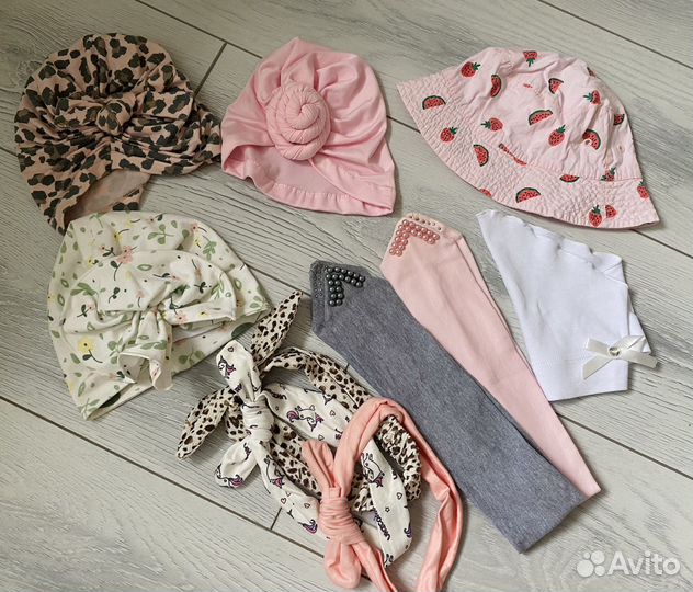 Панама/салоха/ повязки на девочку