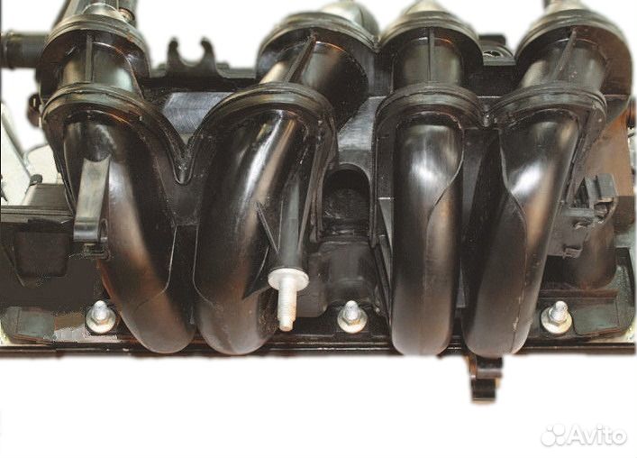 Коллектор впускной всборе с форсунками рено логан