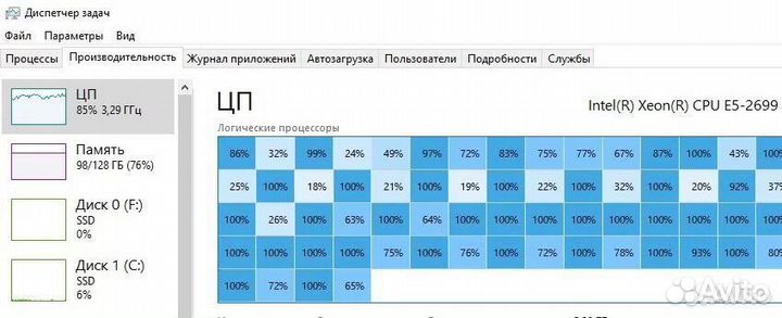 Huananzhi X99 F8D plus dual 128gb 2699v3 x2