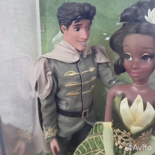 Редчайшие куклы Disney Тиана и Принц