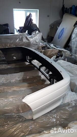 Бампер в цвет любой передний ваз 2113-14-15 с птф