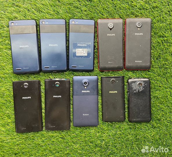 Разбор телефонов Philips на запчасти