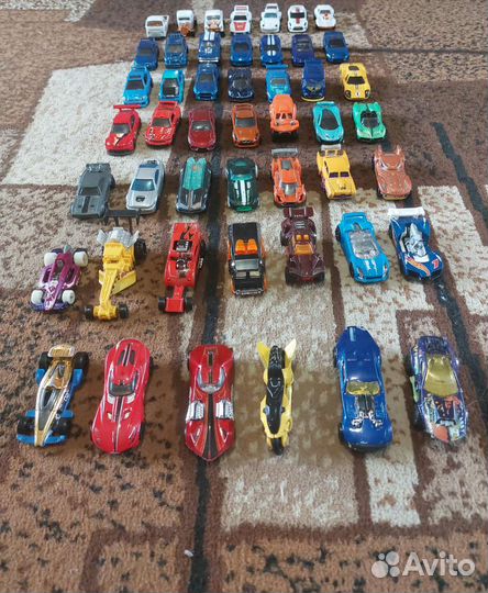 Hot wheels набор машинок+трек