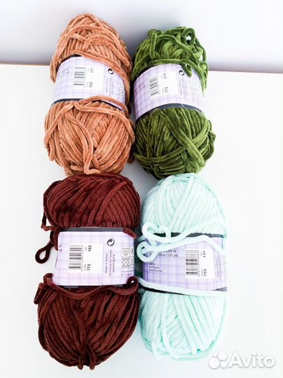 Плюшевая пряжа Dolce. Новая