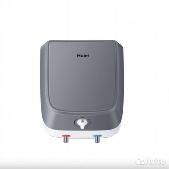 Водонагреватель электрический Haier над раковиной