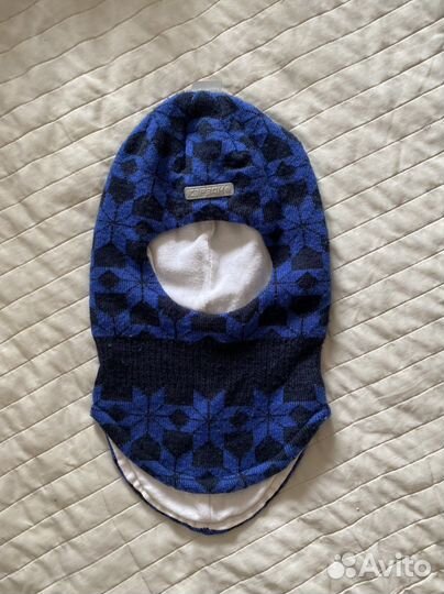 Шапка шлем для мальчика