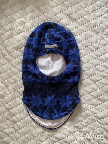 Шапка шлем для мальчика