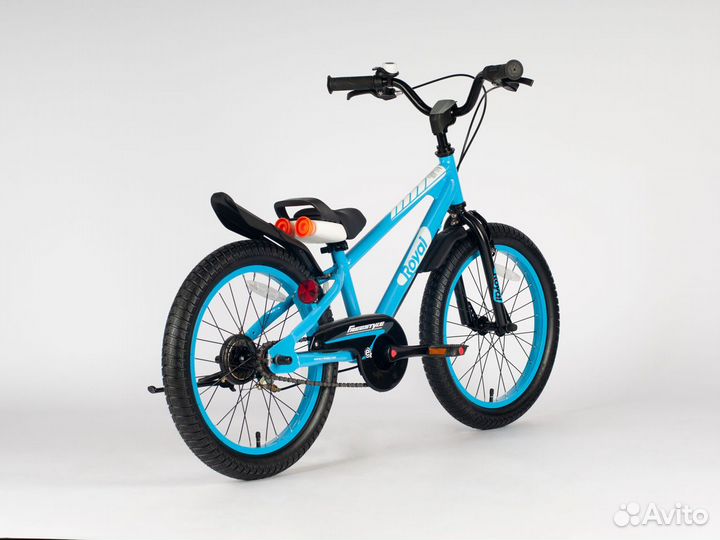 Велосипед Royal Baby EZ Freestyle 18 синий Soc259