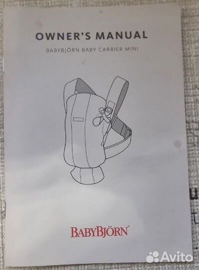 Рюкзак-кенгуру BabyBjorn Mini