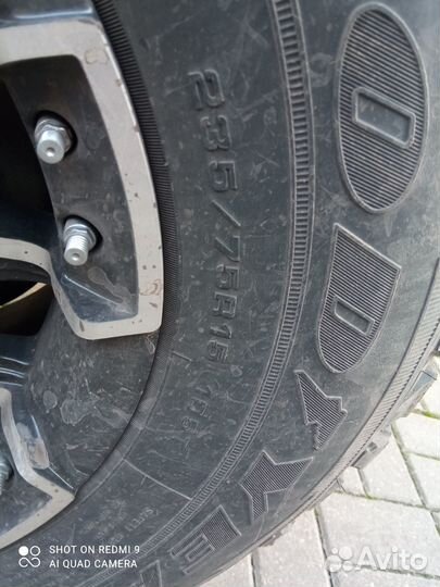 Шины 235 75 15 бу