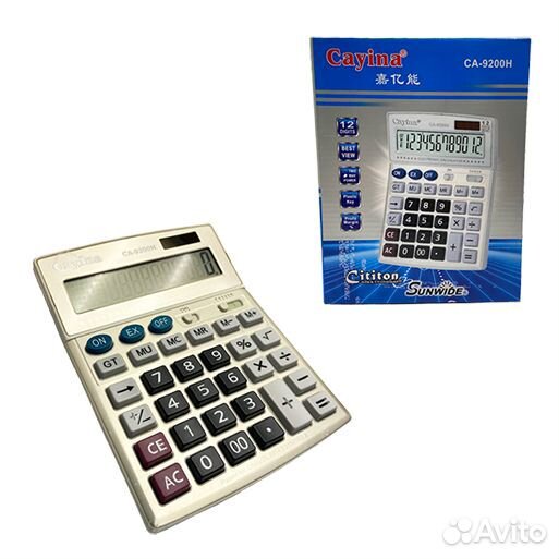 Калькулятор настольный; 60224