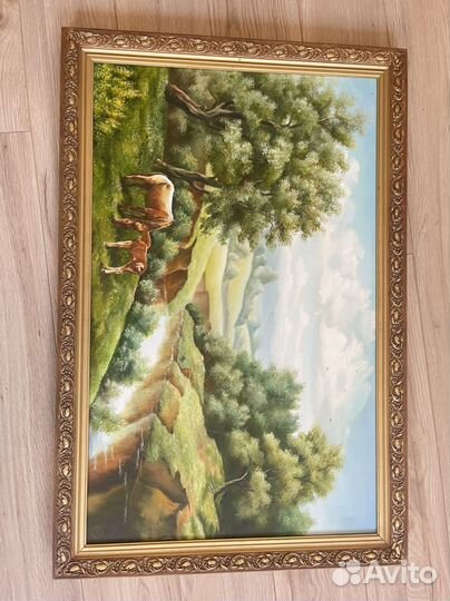 Картина маслом пейзаж