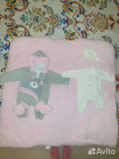 Зимний конверт для новорождённых