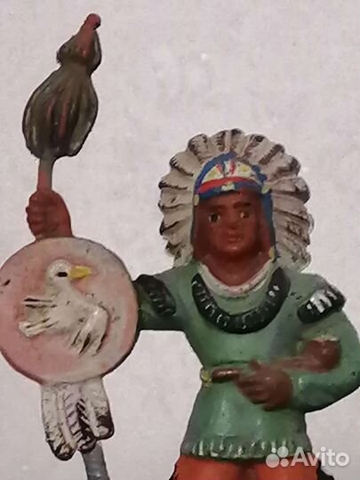 Индейский вождь. Оригинал. гдр