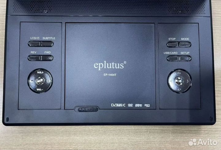 Портативный DVD плеер Eplutus EP-1404T DVB-T2 и FM