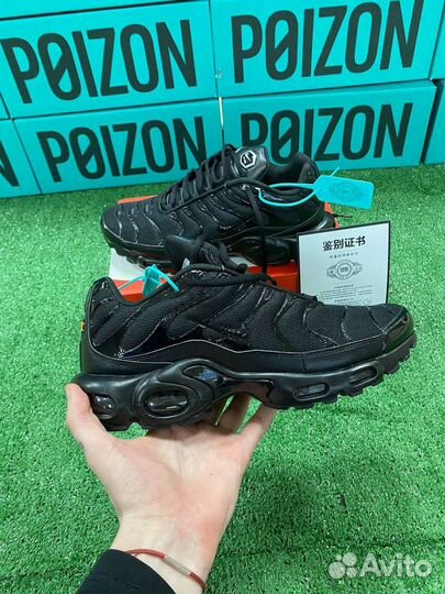 Nike Air Max Tn Plus Black Черные Оригинал Poizon