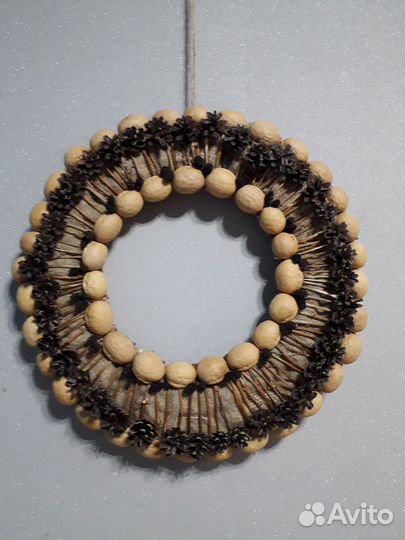 Венок в стиле Эко