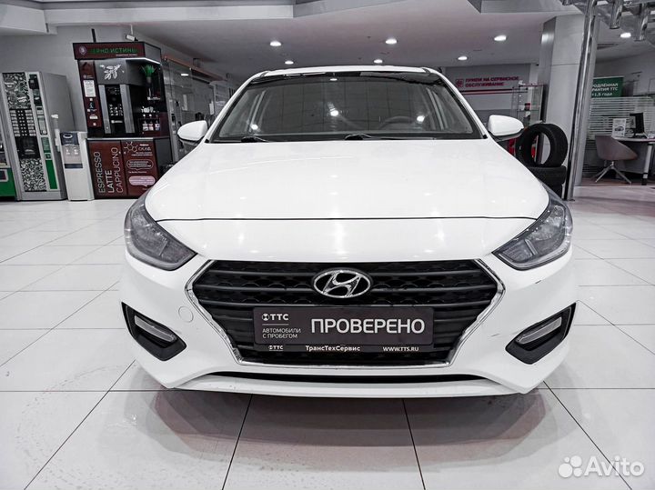 Hyundai Solaris 1.4 МТ, 2018, 186 801 км