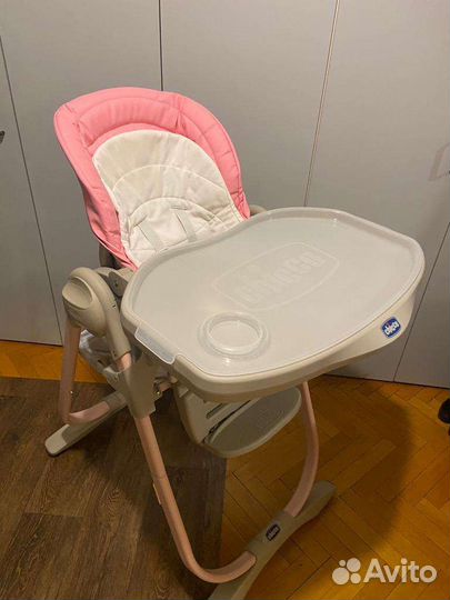 Стульчик для кормления chicco polly magic