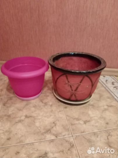 Горшок для цветов керамика большой