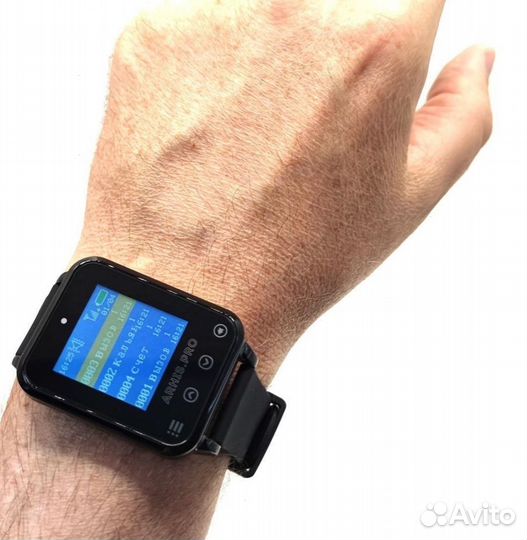 Влагозащищенный пейджер часы для официанта Элит