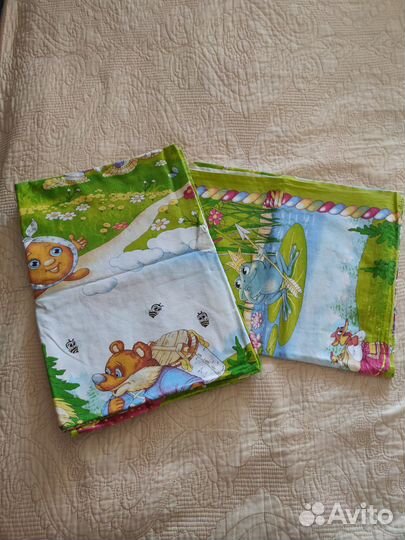 Детское постельное белье 120х60