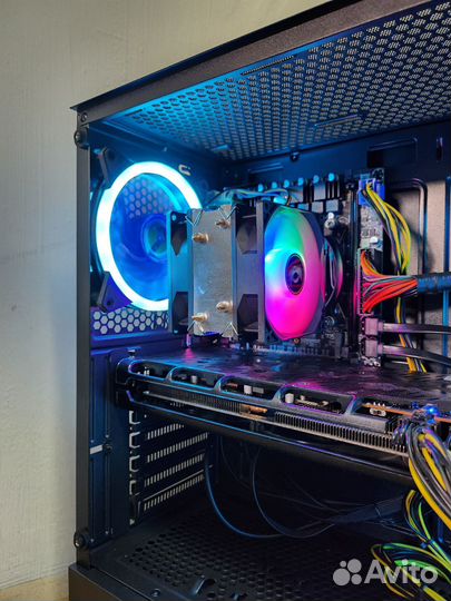 Отличный компьютер 24 ядра Rx5700Xt 8gb
