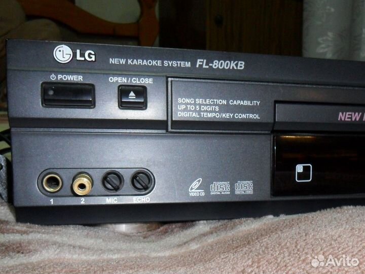 Караоке система, CD проигрыватель LG FL-800KB