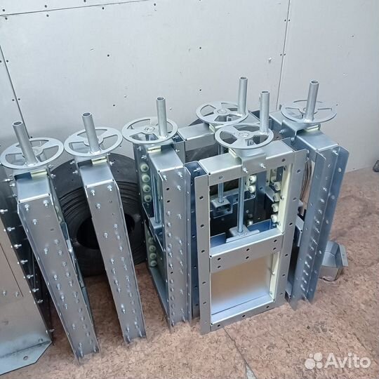 Ножевая задвижка с ручным приводом