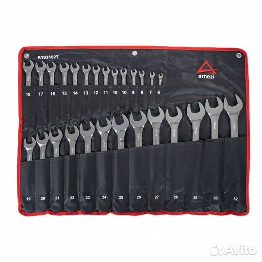 Набор ключей комбинированных 27пр. в сумке (6-32)