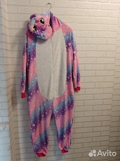 Кигуруми единорог для взрослых и детей размер s