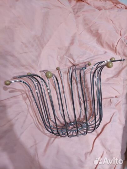 Ваза для фруктов. Фруктовница металлическая