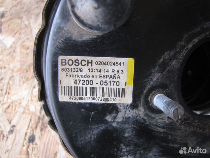 Вакуумный усилитель Toyota Avensis 2