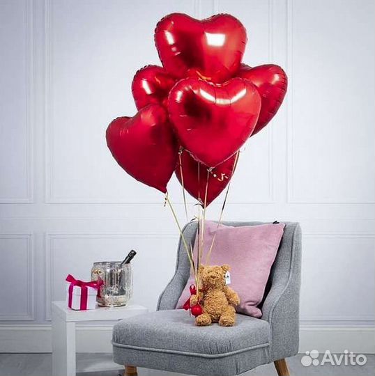 Воздушные шары сердце