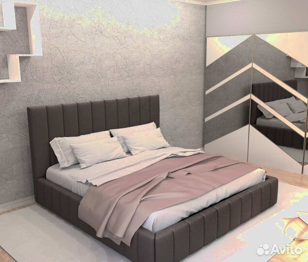 Кровати с изголовьем 180х200