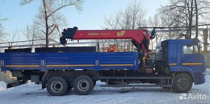 Грузоперевозки Манипулятор до 15 тонн