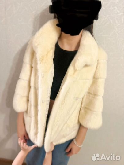 Шуба норковая автоледи 44