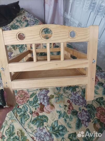 Кроватка игрушечная