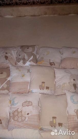 Бортики в кроватку бу