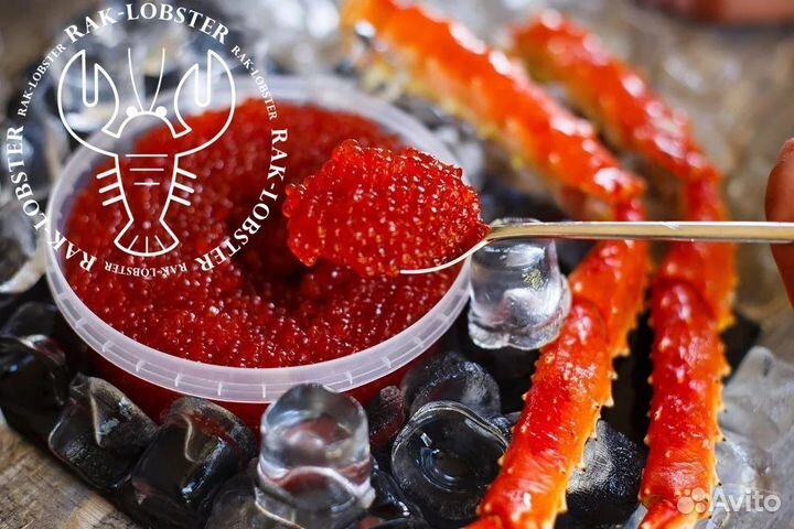 Красная икра/Крабы