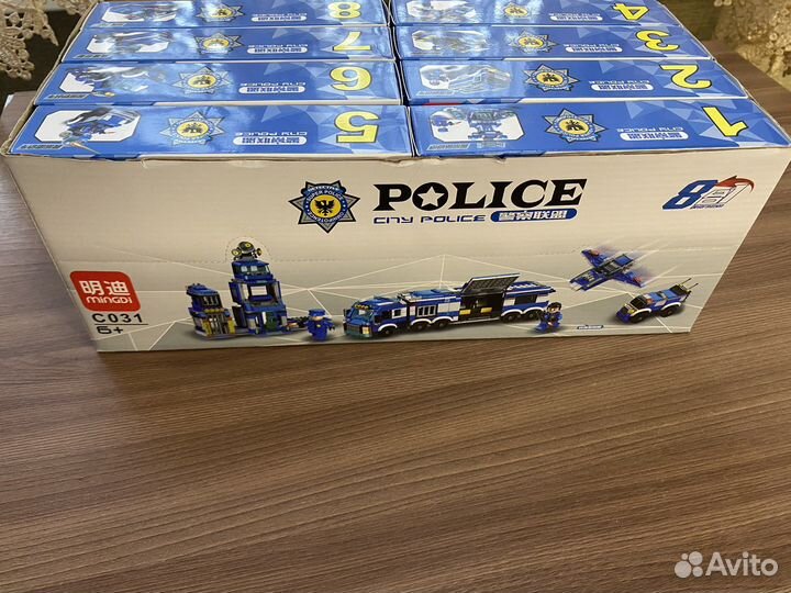 Конструктор 8в1 аналог Lego City