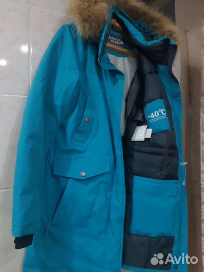 Продам пуховик новый 48-50р, очень теплый