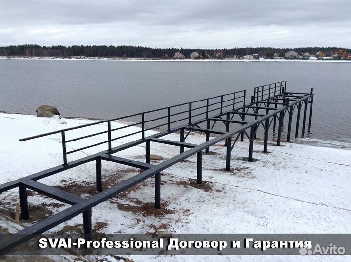 Винтовые сваи с установкой