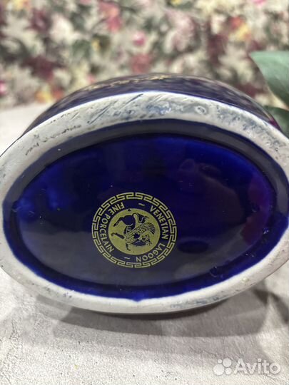 Ваза для цветов cobalt фарфор