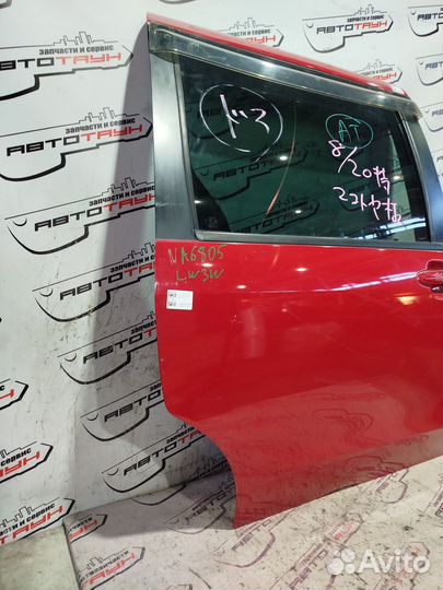 Дверь mazda MPV LW3W LW5W lwew lwfw LC6272031E задняя правая сдвижная красный, A3E NA6805